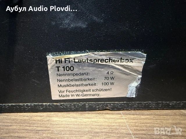 Тонколони T 100, снимка 7 - Тонколони - 53947084