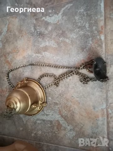 Бронзово кандило , снимка 7 - Антикварни и старинни предмети - 50318642