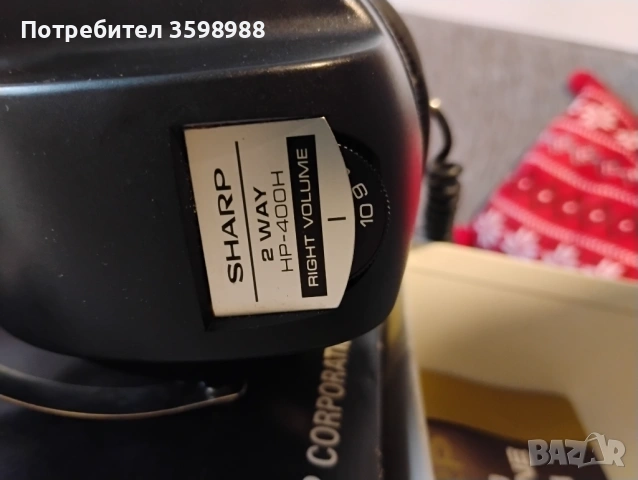 Sharp hp-400h, снимка 3 - Слушалки и портативни колонки - 53210368