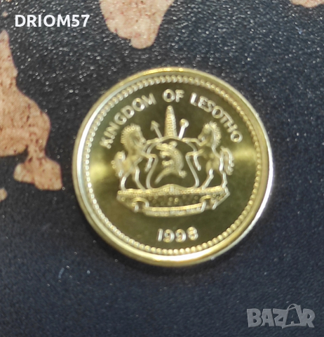 Монети Лесото(UNC) - 3 бр. [1998-2010], снимка 2 - Нумизматика и бонистика - 52053843