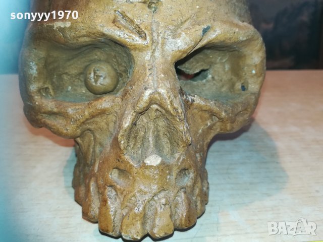 черепа-керамика 20х19х14см 0903211130, снимка 7 - Колекции - 32092172