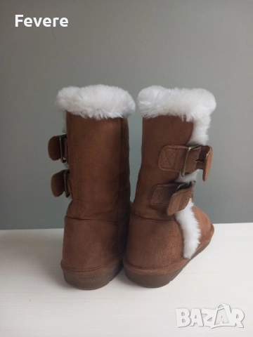 Зимни топли шерпа ботуши ук7, снимка 4 - Детски боти и ботуши - 52432518