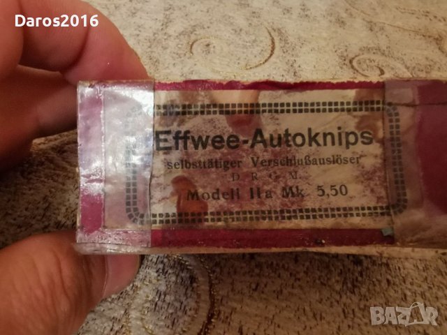 Много стара самоснимачка Effwee Autoknips 1910 , снимка 6 - Антикварни и старинни предмети - 39649681