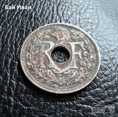 Стара монета 10 сантима 1929 г. Франция - красива !, снимка 9 - Нумизматика и бонистика - 42210847