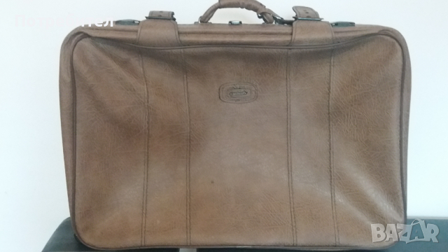 Ретро кожен куфар