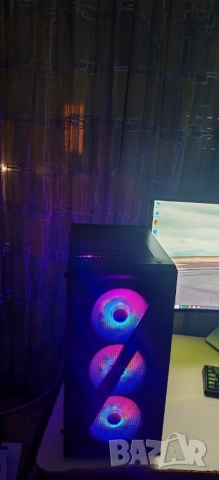 Продавам Гейм РС Ryzen 7 3700X 8/16Core/16Gb/512Gb SSD+1TB HDD/MSI GTX 1660TI/Гаранция, снимка 2 - Геймърски - 52552178