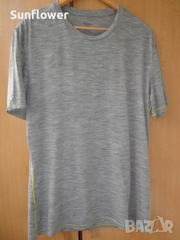 Мъжка тениска Icebreaker Merino сива, размер L  