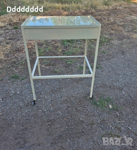 Стара Зъболекарска Помощна Маса, снимка 7 - Антикварни и старинни предмети - 52836897