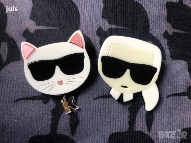 Брошки Karl Lagerfeld, снимка 9 - Други - 52023964