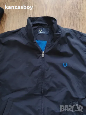 fred perry mens jacket - мъжко есенно яке КАТО НОВО Л