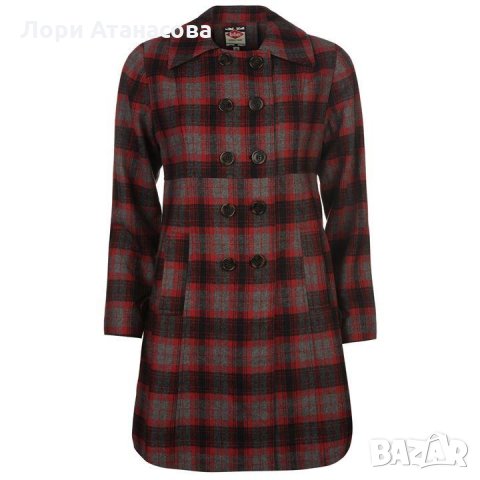  Lee Cooper Дамско Палто Belt Coat Ladies      , снимка 1 - Палта, манта - 30540555