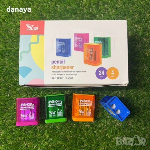 3982 Двойна острилка за моливи с контейнер, снимка 4 - Ученически пособия, канцеларски материали - 42448701