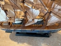 умален модел на британски търговски кораб (клипер)"CUTTY SARK", снимка 6