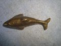 СИМПАТИЧНА СТАРА БРОНЗОВА ФИГУРКА ДЕЛФИН с ПОЗЛАТА МАЙСТОРСКА ХУДОЖЕСТВЕНА ИЗРАБОТКА 25432, снимка 7