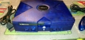 Microsoft Xbox Original video Game system Blue Halo 2 Evo x with controller, снимка 2