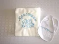 Бебешки ОДЕЯЛА ПЕЛЕНИ с име надпис персонализирани БРОДЕРИЯ, снимка 7