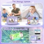 Нов Фотопринтер Фотоапарат за деца моментен печат 2.4 IPS 32GB идеален подарък дете, снимка 4