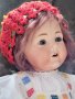 Антична бебешка кукла Хилда, произведена от Nippon преди 1921 г 45 см., снимка 8