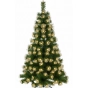 Коледна елха с вградени светлини - магията на Коледа - 150см, снимка 2