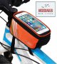 Велосипедна чанта за предна тръба за колело Аксесоари за колоездене Водоустойчив сензорен екран MTB , снимка 8