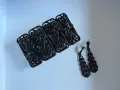 Коплект бижута гривна и обици, снимка 1