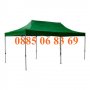Градинска сгъваема шатра тип хармоника 3х3м, страници, платнище, стандартен модел, снимка 3