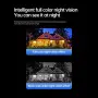 AI Соларна охранителна камера с LED осветление 2 в 1, 4G и Wi-Fi, Ultra HD 4K, 8MP, 4 обектива,, снимка 12