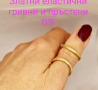 Златни еластични гривни и пръстени -14К, снимка 3