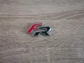 емблема Seat FR червено с черно , снимка 1