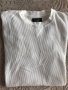 Мъжка бяла тениска ZARA , S/M, снимка 1 - Тениски - 29423592