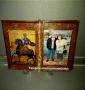 Подарък за Юбилей- Състарена книга с икона (+ снимка) и личен поздрав/ по Ваш избор, снимка 8