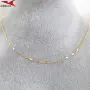 Синджир с 14К златно покритие 254622, снимка 4