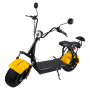 Електрически скутер BIG CITY HARLEY 2000W 60V/12AH Жълто, снимка 2