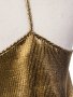Дамски топ в златисто, снимка 3