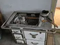 Стара печка с фурна на дърва Вулкан, снимка 2