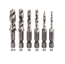 ANIMABG Комплект свредла с шестостенна опашка и титаниево покритие, M3, M4, M5, M6, M8, M10, снимка 7