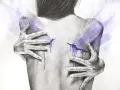 Картина "Grow your wings" Рисунка с молив, снимка 3