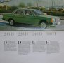 Ретро Рекламен проспект на автомобил Мерцедес Бенц Die Personenwagen Von Mercedes-Benz Program 1977, снимка 2