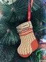 Персонализирани дървени коледни играчки за украса, снимка 14