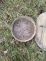 Продавам кръг за месене,дъбово буре,шило,сита,наковалня и чук-Старинни, снимка 2