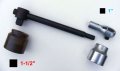 MOMENTO Ingersoll-Rand Ударна ВЛОЖКА 65 мм Кв.1“ Ключ за Гайковерт Върток Тресчотка Гедоре БАРТЕР, снимка 4