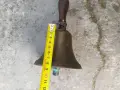 Стар бронзов звънец/камбана, снимка 11