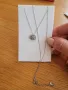 Сребърно колие с висулка, снимка 1