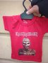 Бебешки тениски на Айрън Мейдън ,сиви, червени., снимка 1 - Детски тениски и потници - 31176185
