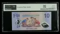 FIJI 🇫🇯 SET 3 BANKNOTES 2026 год. 5, 10, & 20 DOLLARS.PMG 65.65.67, снимка 4