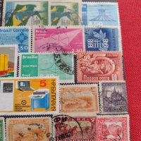 Лот Пощенски марки смесени серий от цял свят стари редки за КОЛЕКЦИЯ 37318, снимка 4 - Филателия - 40364881