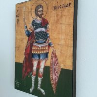 Икона на Свети Виктор icona Sveti Viktor, снимка 3 - Икони - 14851396