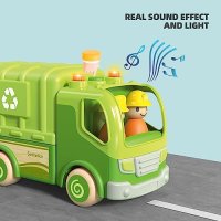 Нова детска играчка камион за боклук реалистична кола с повдигач за деца, снимка 6 - Други - 42241406