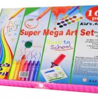 Комплект за Рисуване оцветяване в дървен куфар komplekt za risuvane, снимка 6 - Рисуване и оцветяване - 39061059