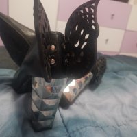 Обувки с пеперуда на Дарис, снимка 4 - Дамски обувки на ток - 40659229